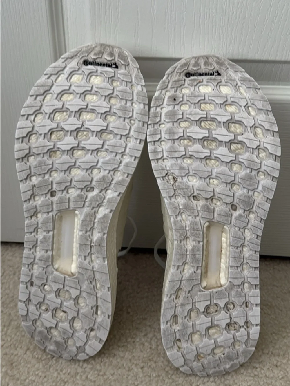 adidas ultraboost 19 White Knit Running Sneakers - Picture 4 of 4